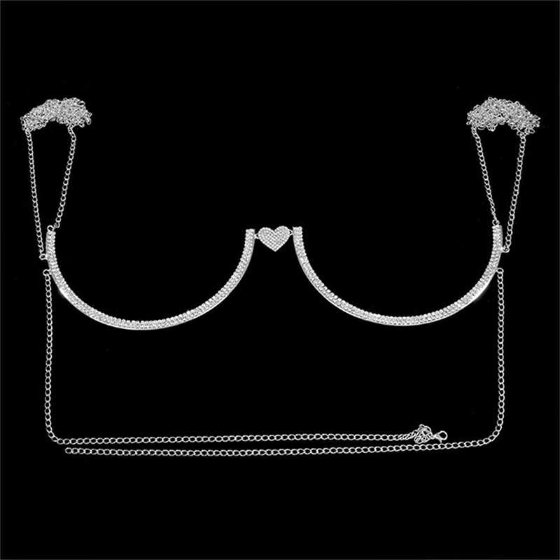 Stonefans Hart Strass Borst Be - Body Jewelry Retainers recensie en prijs