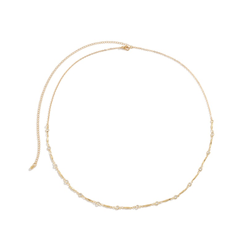 Dames, fijn gelaagd taillekett - Body Jewelry For You recensie en prijs